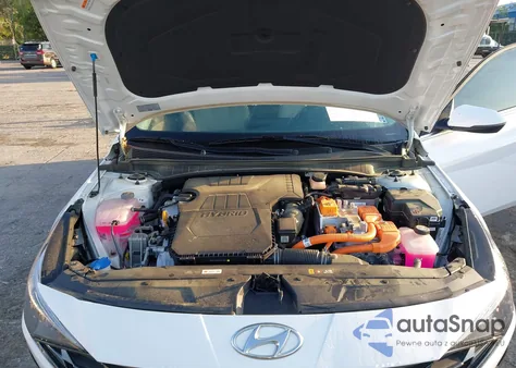 2023 Hyundai Elantra Hybrid Limited из США, поврежденный, VIN KMHLN4AJ2PU074306